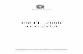 EXCEL 2000 avanzato - math.unipd.itaiolli/corsi/BIOLOGIA0607/Excel 2000 avanzato.pdf · Excel 2000 avanzato 3 Proprietà del Dipartimento Tesoro - Ministero del Tesoro, del Bilancio
