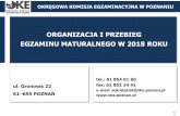 ORGANIZACJA I PRZEBIEG EGZAMINU MATURALNEGO W …zs2.informatycznynadzor.pl/files/procedury_mat.pdf · 1 okrĘgowa komisja egzaminacyjna w poznaniu organizacja i przebieg egzaminu