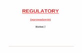 Automatyka (wyk 7) regulatory-wprowadzenie.ppt [tryb ...wyk_7... · Kryteria podziału regulatorów Regulatory zasilane energią pomocniczą dzieli się na:-elektryczne i elektroniczne,-pneumatyczne