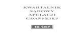 RADA PROGRAMOWA - Kwartalnik Sądowy - Kwartalnik Sądowykwartalnik.gdansk.sa.gov.pl/assets/kwartalnik/2017.3.pdf · Teoria i praktyka ... we i językoznawstwo kryminalistyczne jest