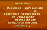 Okładka książki ,,Nie tracić nadziei” - autorstwa Kazimierza Tokarzazsschiojaroslaw.edu.pl/pliki/prezentacja1.ppt · PPT file · Web view2012-11-06 · Doszli do pierwszej
