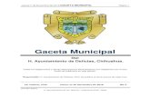 GACETA MUNICIPAL - municipiodelicias.communicipiodelicias.com/images/transparencia/2016/gaceta/Gaceta... · Jueves17 de Noviembre del 2016 GACETA MUNICIPAL Página 4 [Escribir texto]