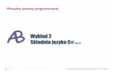 Programowanie obiektowe w c i c++ Pierwszy program, czyli tradycyjne „Witaj świecie” Podstawy dr Artur Bartoszewski -Wizualne systemy programowania , sem. III WYKŁAD Najprostszym