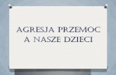 Agresja przemoc a nasze dzieci - zspzielona.edu.pl filea początku roku szkolnego 2015/2016 przeprowadziliśmy wśród uczniów naszej szkoły ankiety dotyczące agresji/przemocy wśród
