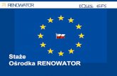 Sta e Ośrodka RENOWATOR - ibspan.waw.pl · Prezentacja po zakończeniu stażu Analityk Rynku ... 2007‐12‐06 Prezentacja ‐Praca stażowa Analityk Rynku 10. Przeprowadzenie badania
