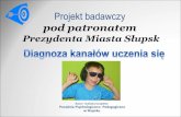 Projekt badawczy - ppp.slupsk.pl badawczy_16.06.16.pdf · ucznia – Test Matryc Ravena wersja standardowa. •Ocena zakresu wiedzy ogólnej nabytej w toku nauki szkolnej oraz stymulacji