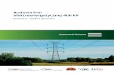 Budowa linii elektroenergetycznej 400 kV · Kto jest kim w inwestycji . 4 5 Wstęp Budowa linii elektroenergetycznej 400 kV relacji Kozienice ... tworzy tzw. Krajowy System Elektroenergetyczny