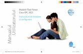 Modem Fiber Power Cisco EPC 3925 Instrucțiuni de instalare ... · Cisco EPC 3925 Instrucțiuni de instalare și configurare Minighid Modem Cisco EPC 3925, 240x120_bl3 v04.indd 1