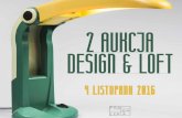 2 Aukcja Design & Loft - Strona główna - Pragaleriapragaleria.pl/cdn/files/2-aukcja-design-loft.pdf · Duży klosz z pomarańczowymi płatami wiatraka stoi na ażurowej, metalowej