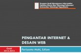 Pengantar internet & desain web · Fakultas Bisnis Dan Teknologi Informasi ... Cara Kerja HTML Struktur HTML Tag Dasar HTML ... . net/index.php