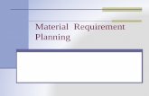 Material Requirement Planning · Perspektif Sejarah mrp –material requirements planning MRP II –Manufacturing Resource Planning ERP- Enterprise Resource Planning. PENGERTIAN ...