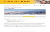 2019 Ladakh Besteigung Mentok Reiseprogramm … Tours • Schlössligasse 4 • 7076 Parpan • Schweiz Tel. +41 81 384 74 15 • info@himalayatours.ch • 1 HIMALAYA TOURS Besteigung