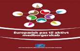 Europæisk pas til aktivt medborgerskab · Europæisk pas til aktivt medborgerskab Det Europæiske Økonomiske og Sociale Udvalg