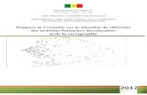 Rapport de l’enquête sur la situation de référence des ... · republique du senegal un peuple – un but – une foi----- ministere de l’economie et des finances----- direction