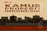 Kamus Properti Indonesia - s3.amazonaws.com · pada majalah Properti Indonesia, IDEA, Radio Elshinta, dan Radio Sonora. Kegiatan Iainnya pada organisasi nirlaba,— antara Iain Anggota