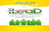 Institute of Leadership Development Universitas Indonesiailead.ui.ac.id/wp-content/uploads/2015/10/Profil-iLead-Awal... · penting dalam membuat peraturan perundang-undangan dan peraturan