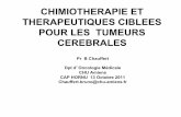 CHIMIOTHERAPIE ET THERAPEUTIQUES CIBLEES POUR …campus.neurochirurgie.fr/IMG/pdf/chimiotherapie_des_tumeurs... · CHIMIOTHERAPIE ET THERAPEUTIQUES CIBLEES POUR LES TUMEURS CEREBRALES