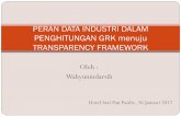 PERAN DATA INDUSTRI DALAM TRANSPARENCY FRAMEWORK - …ditjenppi.menlhk.go.id/reddplus/images/resources/ws_transperancy... · dilakukan secara lengkap di seluruh wilayah Indonesia