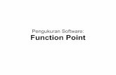 Pengukuran Software: Function Pointlecturer.ukdw.ac.id/budsus/pdf/TI1133/gasal1112/minggu4.pdf · Data membuat laporan atau output file yang dikirim ke aplikasi lain. ... Kode Pos