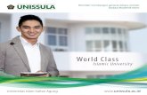 unissula.ac.idunissula.ac.id/wp-content/uploads/2015/04/brosurunissula2015new.pdf · TESTIMONI Dr H Ujang Iskandar ST, Msi ( Bupati Kota Waringin Barat) "Budaya akademik islami yang