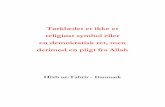 Tørklædet er ikke et religiøst symbol eller en demokratisk ret, …hizb-ut-tahrir.dk/data/books/Torklaedehaefte.pdf · Islam er derimod en komplet mabda’ (ideologi), der bygger