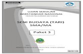 SENI BUDAYA (TARI) SMA/MA Paket 3 · DINAS PENDIDIKAN PROVINSI JAWA BARAT 2018 SENI BUDAYA (TARI) ... A. Murni B. Maknawi ... B. Jawa Barat C. Jawa Tengah D. Jawa Timur
