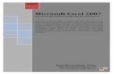 Microsoft Excel 2007 - Situs Pribadi Aceng Rohmana · Berbeda dengan pointer dalam Microsoft Word, ... Untuk anda dapat bekerja dengan baik dan cepat dalam ... Aktifkan formula bar