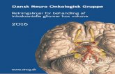 Dansk Neuro Onkologisk Gruppe PDF/DNOG 2016 Gliom... · Onkologi Charlotte Haslund Onkologisk Afdeling, ... Fossa posterior-tumor med betydende hydrocephalus og/eller hjernestammekompression.