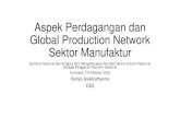 Aspek Perdagangan dan Global Production Network Sektor ... CSIS.pdf · • Larangan impor kapal dan kapal bekas dihapus • Tataniaga yang komplek disederhanakan •Tapi mengapa tidak