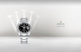 Jam Tangan Rolex Date 34: Rolesor Putih - kombinasi dari ... · FUNGSI Jarum jam, menit, dan detik di tengah. ... Seperti halnya kerang, Rolex Oyster kuat dan tertutup rapat. Cangkang