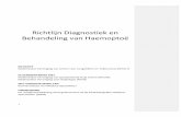 Richtlijn Diagnostiek en Behandeling van Haemoptoë · 1 Richtlijn Diagnostiek en Behandeling van Haemoptoë INITIATIEF Nederlandse Vereniging van Artsen voor Longziekten en Tuberculose