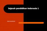 Sejarah pendidikan Indonesia 1 - staffnew.uny.ac.idstaffnew.uny.ac.id/upload/132304482/pendidikan/Pengantar+Sejarah... · Dasar pendidikan nasional adalah Pancasila dan Undang-Undang