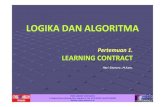 LOGIKA DAN ALGORITMA - elearning.amikom.ac.idelearning.amikom.ac.id/index.php/download/materi/190302057-DM010-21... · Pengantar Logika Informatika Algoritma, dan Pemrograman Komputer