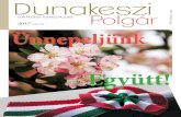 városi magazin Polgár évfolyam 3. számdunakanyarregio.hu/download_lapjaink/Polgar 2017 03-as szam web.pdf · értékű kupon Önnek Ön is készen áll a tavaszra? Dunakeszi Polgár
