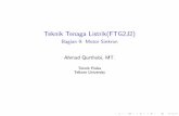 Teknik Tenaga Listrik(FTG2J2) · Teknik Fisika Telkom University. Outline Pendahuluan Konstruksi Kondisi Starting Rangkaian Ekivalen dan Diagram Fasor Rangkaian Ekivalen dan Diagram