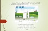 Instalasi Wireless Outdoor TP-LINK WA5210G - sholahudd.in filejaringan komputer ini untuk berbagai ... adalah pabrikan nirkabel menggunakan teknologi WiFI yang ... Access Point, WISP