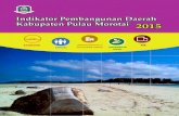 INDIKATOR PEMBANGUNAN DAERAH - … · Indikator Pembangunan Daerah Kabupaten Pulau Morotai 2015 merupakan publikasi yang menyajikan data terkait indikator ekonomi, sosial, infrastruktur