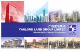 YLG - Presentation - 2Q 2018 v4yanlord.listedcompany.com/newsroom/20180814_190501_Z25_9M6AIZC8LK1... · 4 Yanlord2Q and 1H 2018 Business Review • Recognised revenue in 1H 2018 rose
