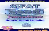 SIFAT MANDI JANABAT.pdf - Islam Download MANDI JANABAT... · Sifat Mandi Janabat 3 (Hanyalah air (mandi) itu karena (keluarnya) air (mani)) 2 Dzohir hadits ini bahwasanya wajib mandi