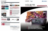 4K/8K テレビ放送システムの性能・画質評価用 VT-7004-A VT … · デジタルビデオ信号発生器 デジタルビデオ信号発生器 オプション機能 HDMI関連製品