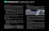 CRETE CFP - dempomandiriteknik.com Repair... · KETERANGAN Ultrachem®Crete CFP adalah sistem perkuatan struktur berupa pelat yang dibuat di pabrik yang terdiri dari serat karbon