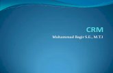 Muhammad Bagir S.E., M.Tbagir-shares.com/wp-content/uploads/2016/10/CRM.pdf · Kesetiaan pelanggan merupakan hal yang penting. ... Analisis data yang dihasilkan oleh operational CRM,