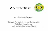 ANTIVIRUS - ocw.usu.ac.idocw.usu.ac.id/course/download/.../elo173_slide_antivirus.pdf · • Tanpa struktur sel , ... Herpes Simplex, Herpes Zoster & Varicella Zoster . Virus Epstein