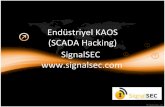 Endüstriyel KAOS (SCADA Hacking) SignalSEC  · Hakkımda • Bilgi Güvenliği Araştırmacısı @ SignalSEC • Reversing , Vulnerability Research ve Exploiting ilgilisi • Uluslararası