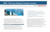 BIS - Access Engine (ACE) modulresource.boschsecurity.com/documents/BIS_Data_sheet_huHU... · Poz. Leírás 1 Központi BIS kiszolgáló Access Engine modul és Video Engine modul