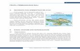 PROFIL PEMBANGUNAN BALI - bulelengkab.go.id fileTabanan, Badung, Gianyar, Karangasem, Klungkung, Bangli, ... (2000-2010) Provinsi Bali sebesar 2,15 persen lebih tinggi dari pertumbuhan