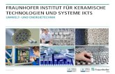 Fraunhofer-Institut für Keramische Technologien und ... · Optik Umwelt- und Verfahrenstechnik Maschinenbau und Fahrzeugtechnik Elektronik und Mikrosysteme Bio- und Medizintechnik