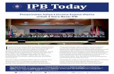 IPB Today Edisi 7 - biofarmaka.ipb.ac.idbiofarmaka.ipb.ac.id/biofarmaka/2018/IPB Today Edisi 007 Tahun 2018... · memberikan layanan informasi berupa pertanyaan dan jawaban terkait