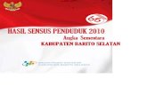 Barito Selatan 17082010 - sp2010.bps.go.idsp2010.bps.go.id/files/ebook/6204.pdf · wilayah Indonesia termasuk di Kabupaten Barito Selatan. Kegiatan SP2010 akan mendata seluruh penduduk