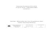 Dokumen Kurikulum 2013-2018 Program Studi : SARJANA KIMIA ... · metoda volumetri berdasarkan reaksi kimia 6. Titrasi asam-basa Reaksi titrasi asam-basa ... 45 % UTS + 45% UAS + 10%